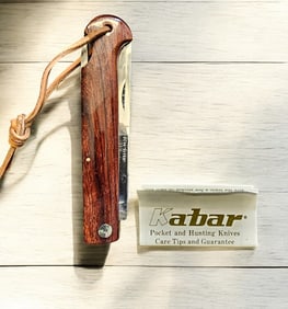 Vintage Large folding knife KA-BAR USA 1179 Sodbuster