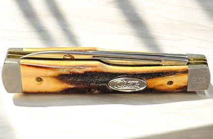Case Stag Small Gunstock Knife #5215