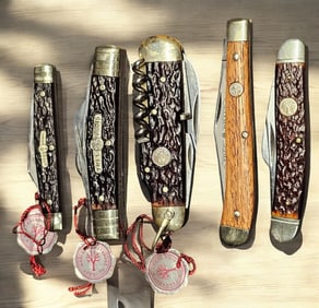 Tree Brand 5 Knife Grouping