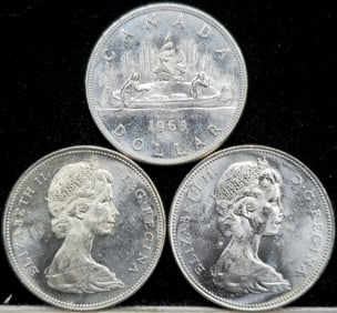 Canadian Silver Dollas