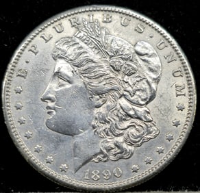 1890-S Morgan Silver Dollar