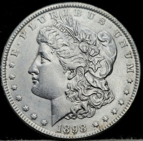 1898 Morgan Silver Dollar
