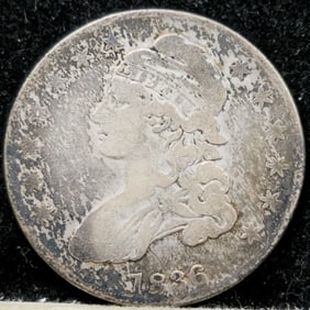 1836 Capped Bust Silver Half Dollar
