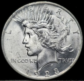 1923 Peace Silver Dollar