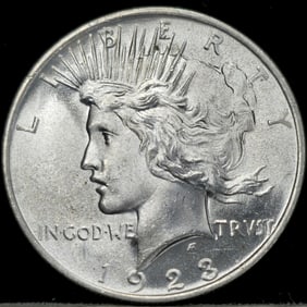 1923 Peace Silver Dollar