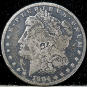 1904-S Morgan Silver Dollar