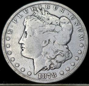 1878-S Morgan Silver Dollar