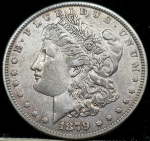 1879 Morgan Silver Dollar Toned