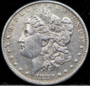 1880-O Morgan Silver Dollar