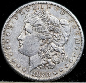 1880-S Morgan Silver Dollar
