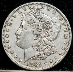 1881-O Morgan Silver Dollar