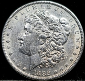 1882 Morgan Silver Dollar