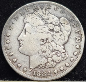 1882-S Morgan Silver Dollar