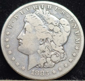 1883-S Morgan Silver Dollar