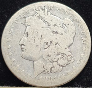 1884-S Morgan Silver Dollar