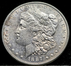 1887 Morgan Silver Dollar