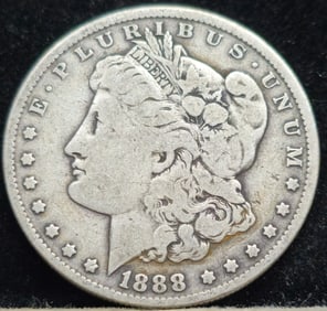 188-O Morgan Silver Dollar