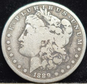 1889-O Morgan Silver Dollar