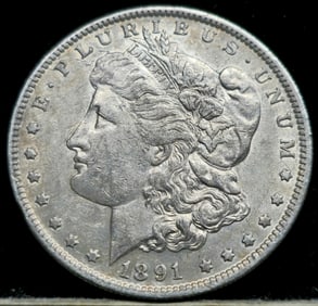 1891-O Morgan Silver Dollar Semi Key Date