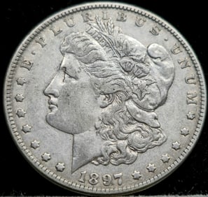 1897 Morgan Silver Dollar