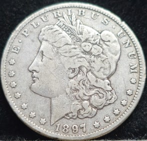 1897-O Morgan Silver Dollar Semi Key Date