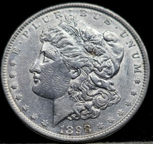 1898 Morgan Silver Dollar