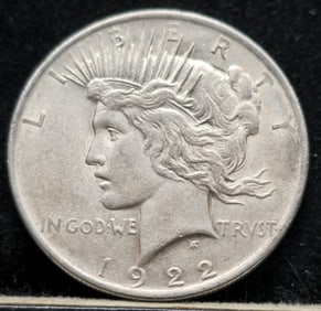 1922 Peace Silver Dollar