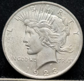 1923 Peace Silver Dollar