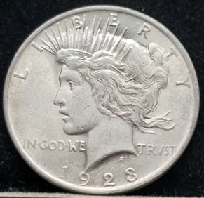 1923 Peace Silver Dollar