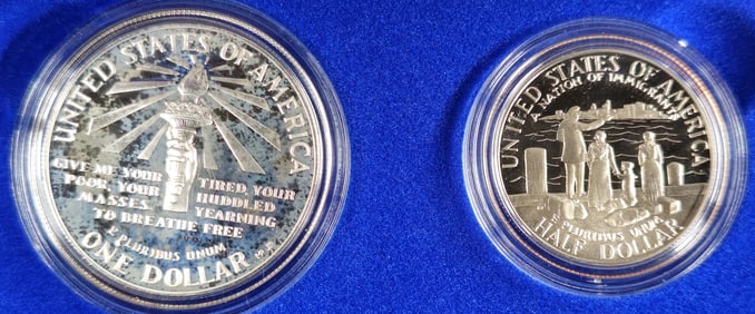 United States 1986 Liberty Silver Proof Set