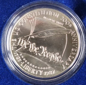 United States Constitution Silver Dollar