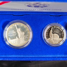 United States 1986 Liberty Silver Proof Set
