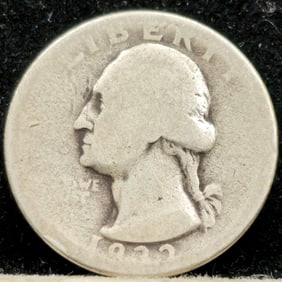 1932-D Washington Silver Quarter