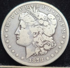 1878-CC Morgan Silver Dollar Key Date