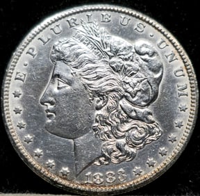 1883-CC Morgan Silver Dollar Key Date