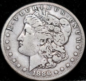 1886-S Morgan Silver Dollar