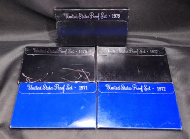 1970's United States Proof Sets