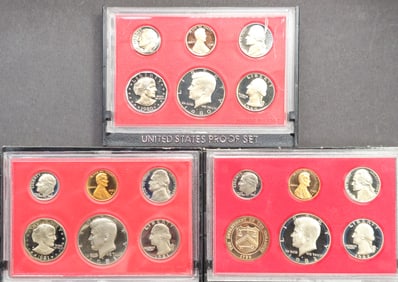 United States Proof Mint Sets Cameo
