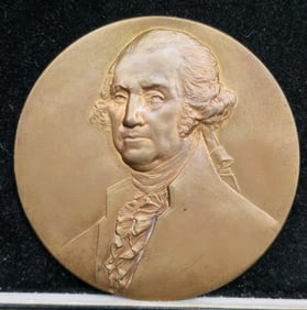 Robbins Co. Attleboro MA George Washington Medallion
