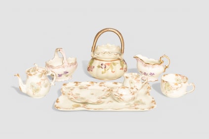 Assembled French Porcelain Grouping
