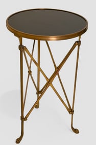 Marble Top French Gueridon Table