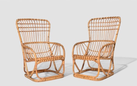 Tito Agnoli (Attribution) Lounge Chairs