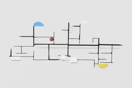 Italian MCM Wall Sculpture