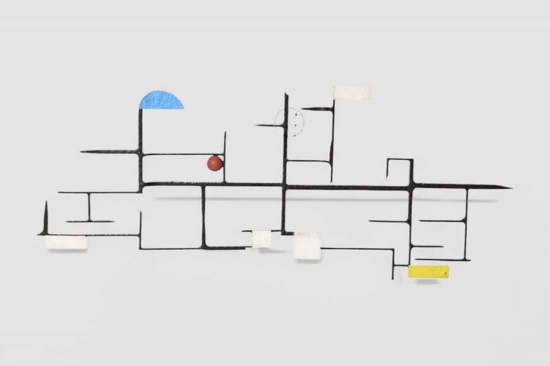 Italian MCM Wall Sculpture (1 of 10)