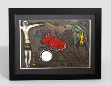 Marc Chagall (1887-1985) Lithograph (NY, France, Russia)
