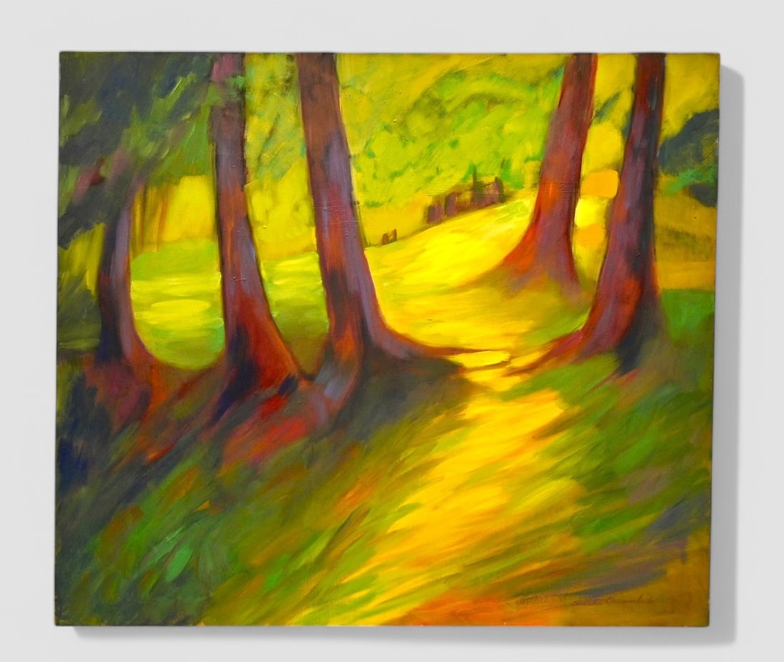 Claudette Graumlich (20th Century, Cincinnati) Oil (1 of 7)