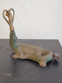 Cast Iron Alligator Sprinkler