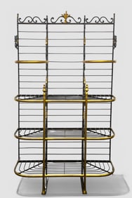 French regency style bakers rack