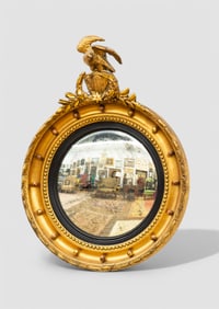 19th Century Federal Convex Mirror