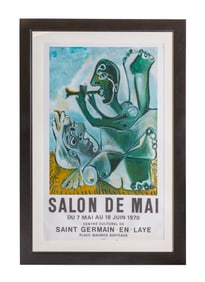 Pablo Picasso- Salon de Mai Exhibition Poster